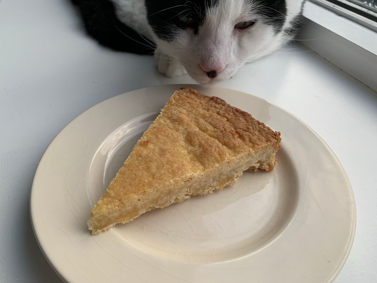 Een foto van boterkoek