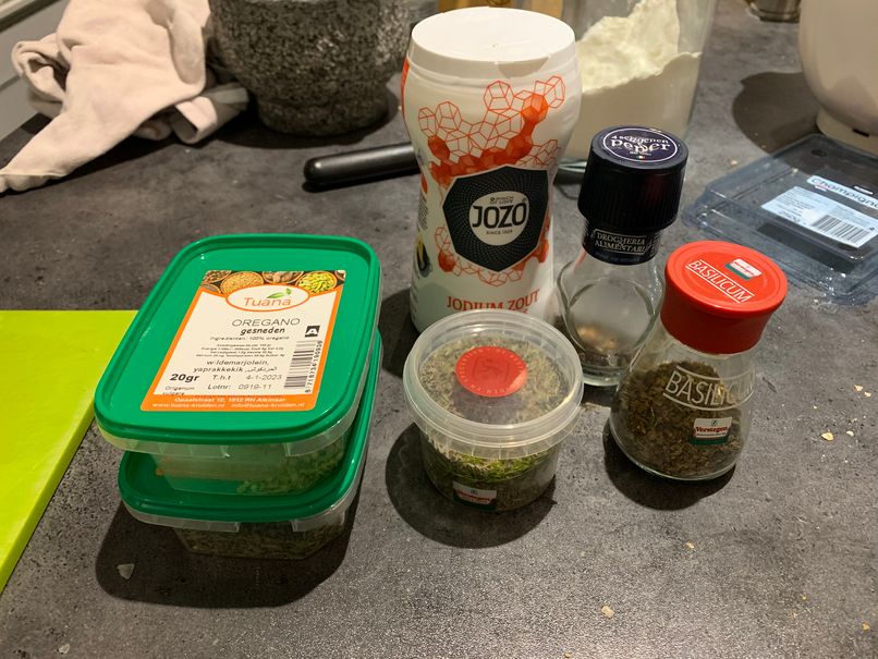 Een foto van italiaanse kruidenmix